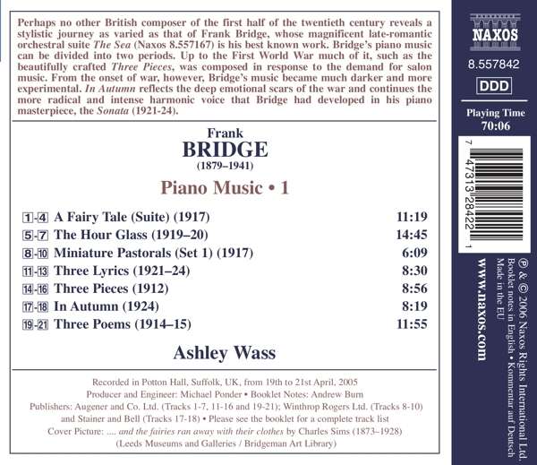 BRIDGE: Piano Music Vol. 1 - slide-1