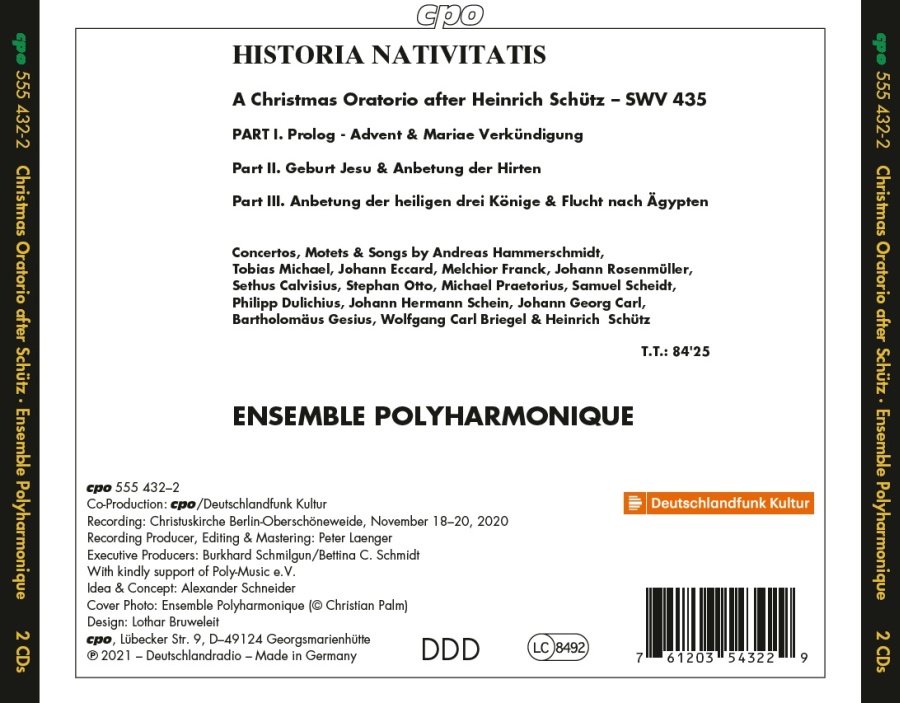 Schütz: Historia Nativitatis - Christmas Oratorio after SWV 435 - slide-1