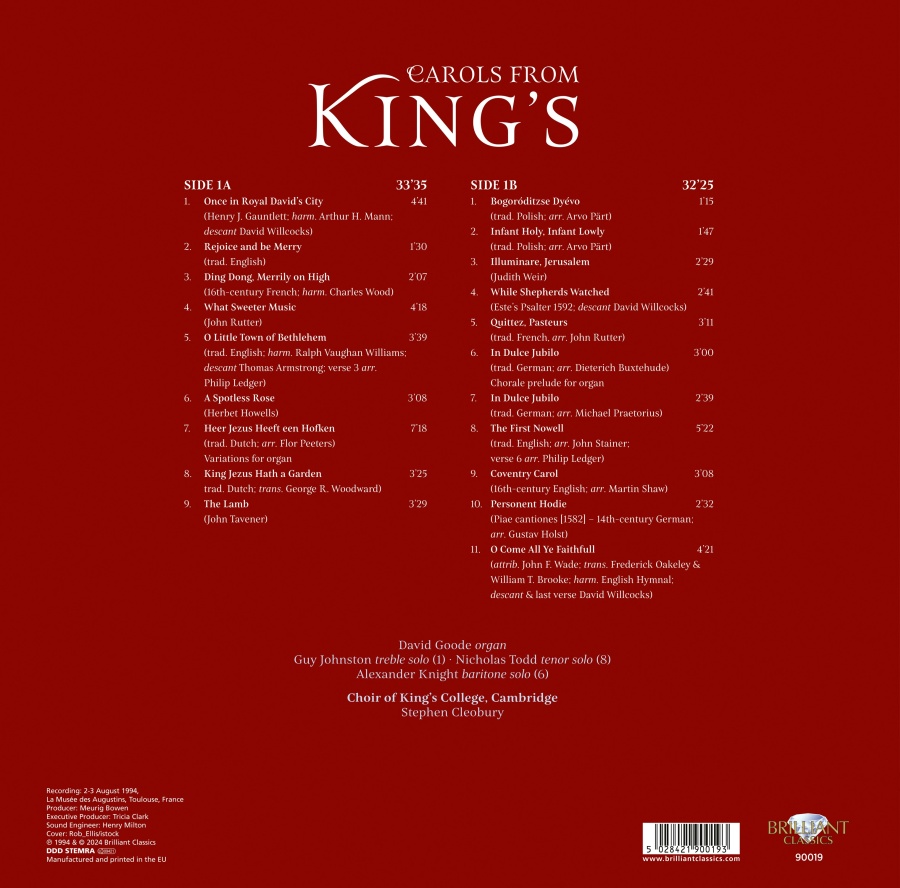 Carols from King's (LP) - slide-1