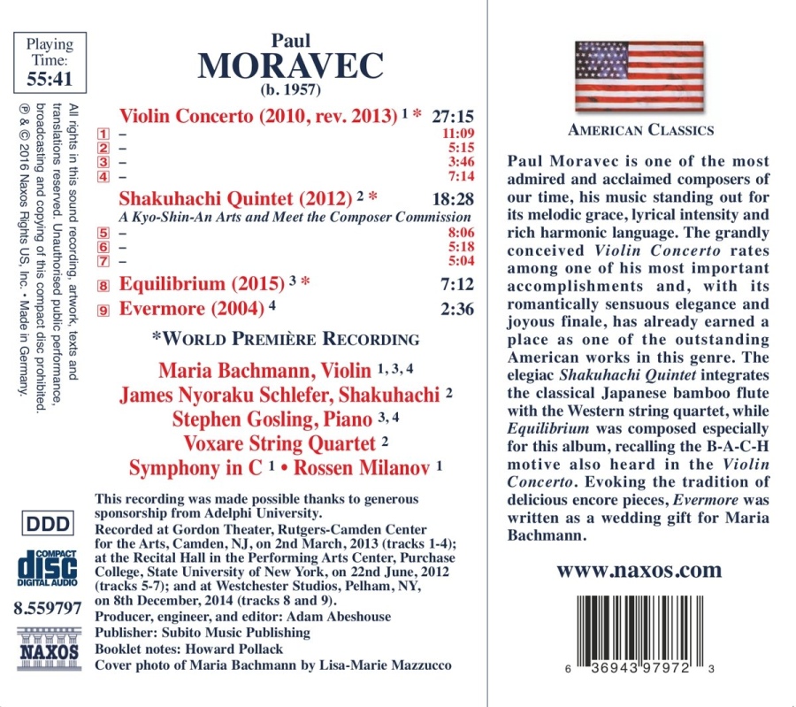 Moravec: Violin Concerto, Shakuhachi, Quintet; Equilibrium; Evermore - slide-1