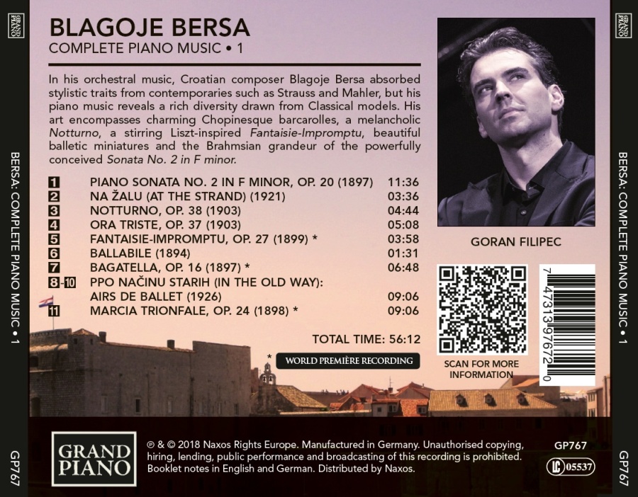 Bersa: Complete Piano Music 1 - slide-1