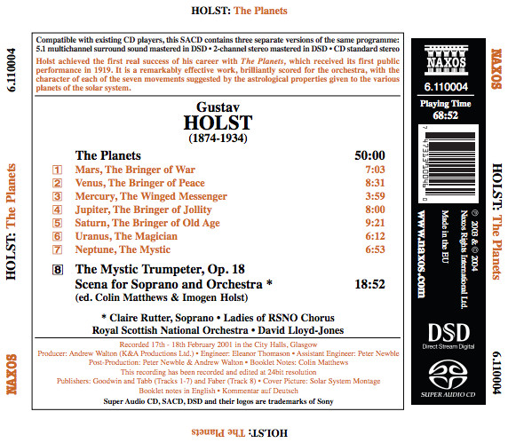Holst: The Planets,The Mystic Trumpeter - slide-1