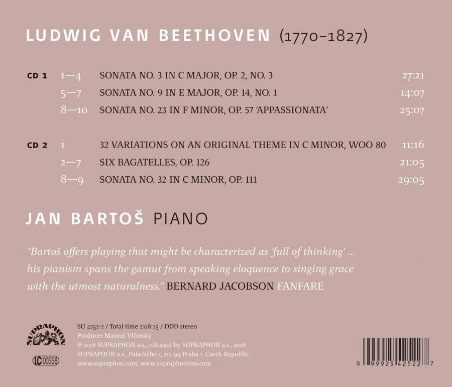 Beethoven: Piano Sonatas No. 3; No. 9; No. 23 Appassionata; No. 12 - slide-1