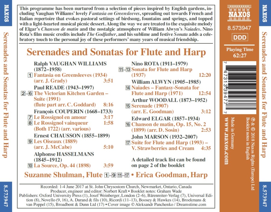 Serenades & Sonatas for Flute and Harp - slide-1
