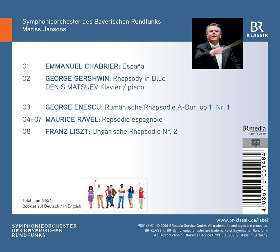Rhapsody - Chabrier, Gershwin, Enescu, Ravel, Liszt - slide-1