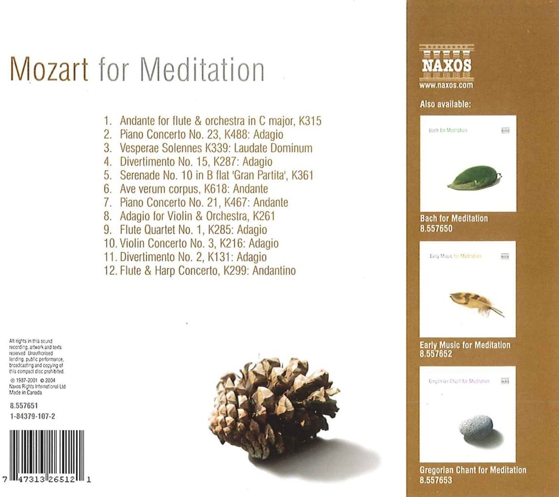 MOZART FOR MEDITATION - slide-1