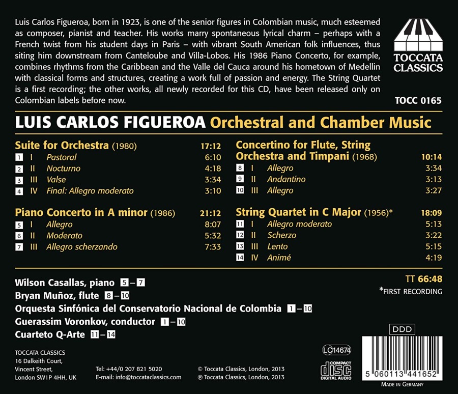Figueroa: Orchestral and Chamber Music - slide-1