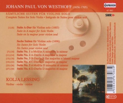 WESTHOFF: Suites for Solo Violin - slide-1