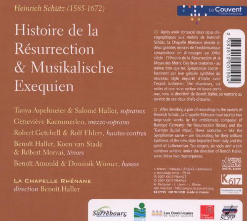 Histoire de la Resurrection & Musikalische Exequien - slide-1