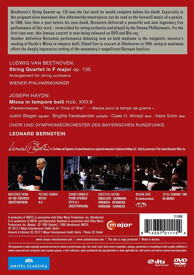 Beethoven: String Quartet / Haydn: Missa in tempore belli  - slide-1