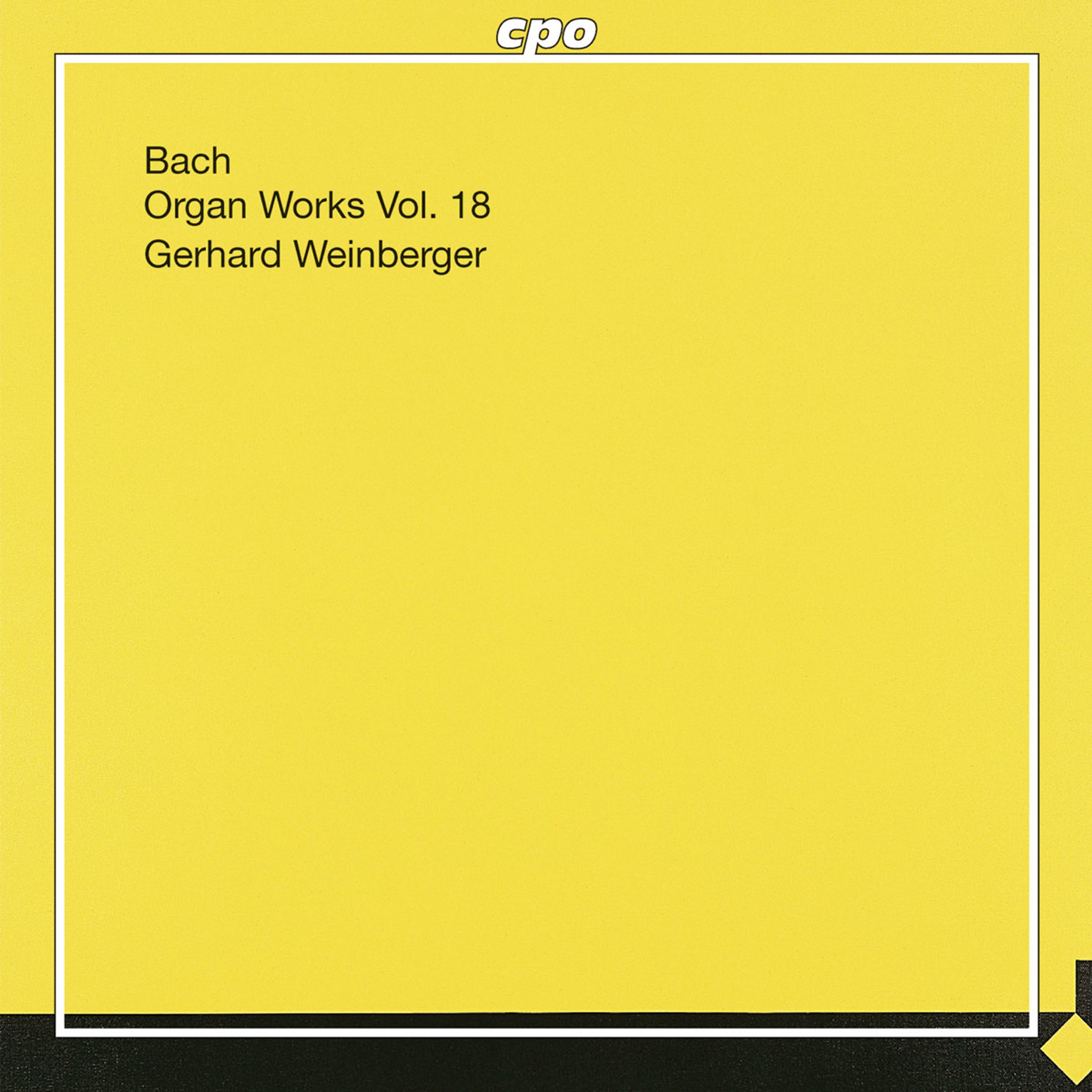 BACH: Organ works vol.18