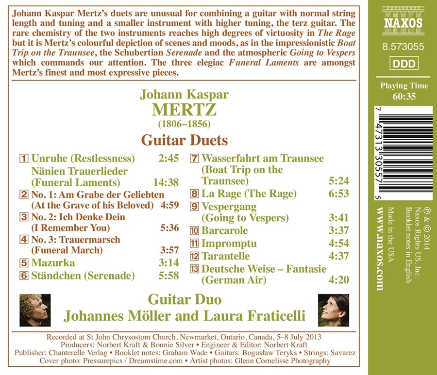 Mertz: Guitar Duets - slide-1