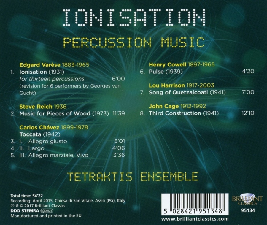 Ionisation: Percussion Music - slide-1
