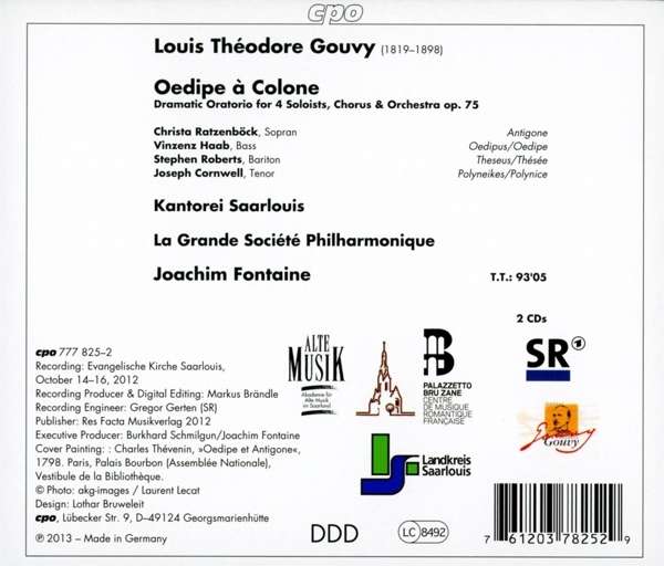 Gouvy: Oedipe à Colone, Oratorio - slide-1