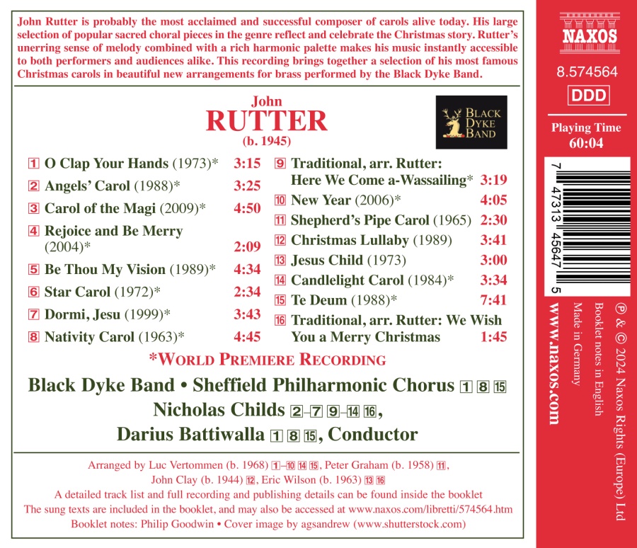 Rutter: Brass at Christmas - slide-1