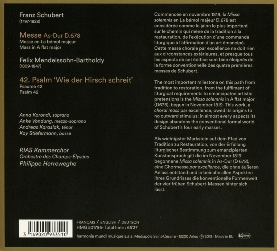 Schubert: Mass in A flat major - slide-1