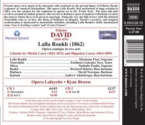David: Lalla Roukh, Opéra-comique in 2 acts - slide-1