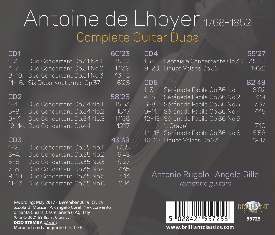 Lhoyer: Complete Guitar Duos - slide-1