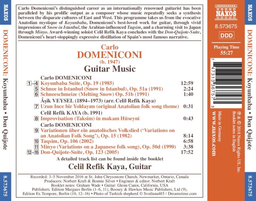 Domeniconi: Guitar Music - slide-1