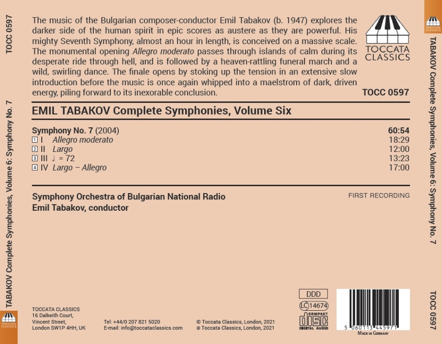 Tabakov: Complete Symphonies Vol. 6 - slide-1