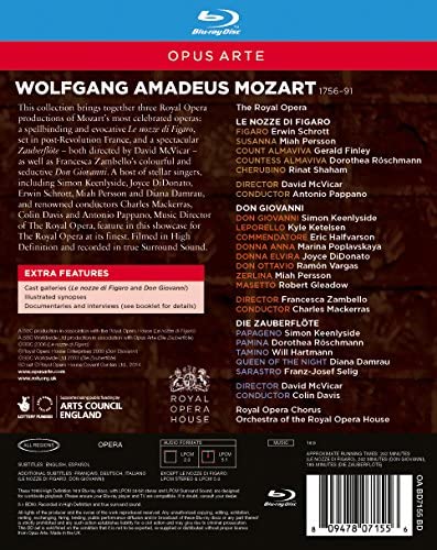 Mozart: Don Giovanni, Die Zauberflöte, Le Nozze di Figaro - slide-1