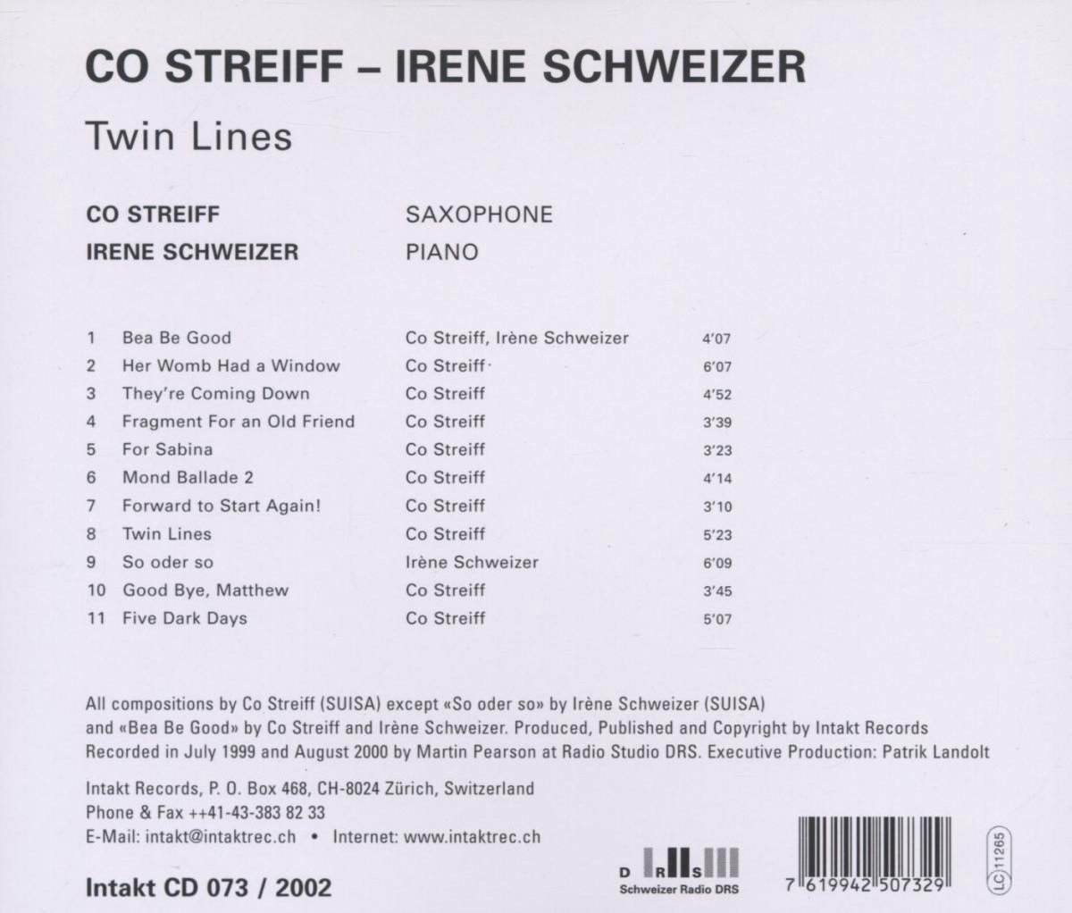 Schweizer/ Streiff: Twin Lines - slide-1