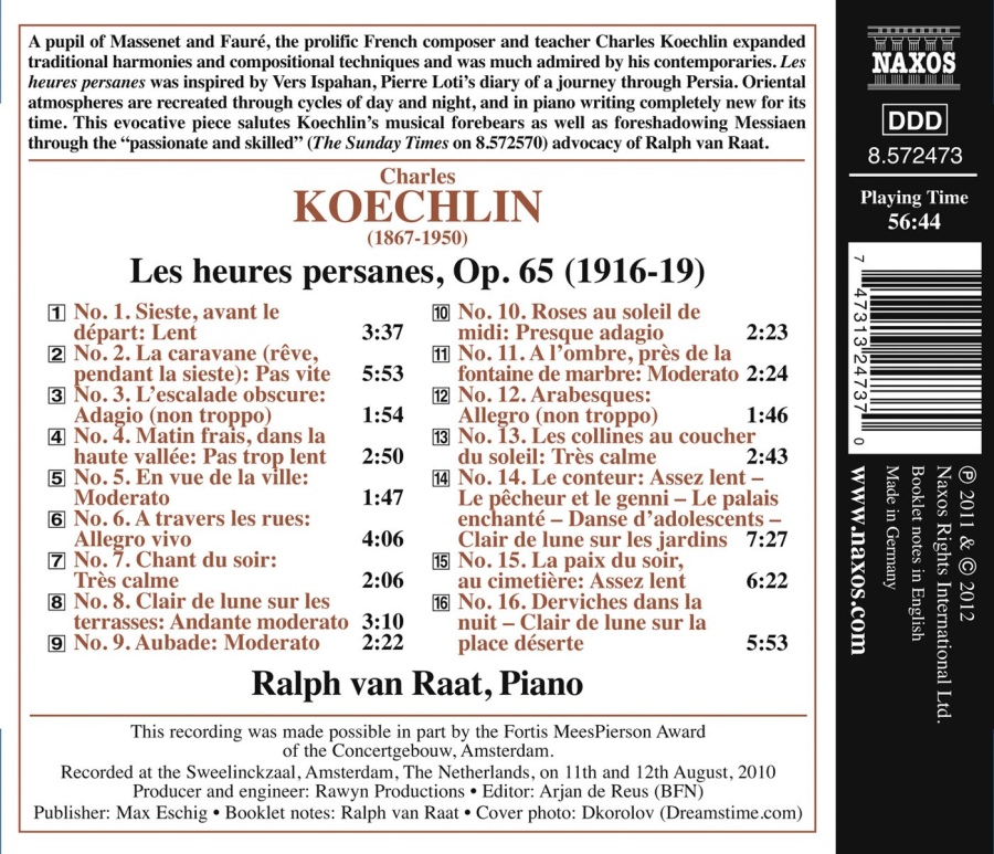 Koechlin: Heures Persanes - slide-1