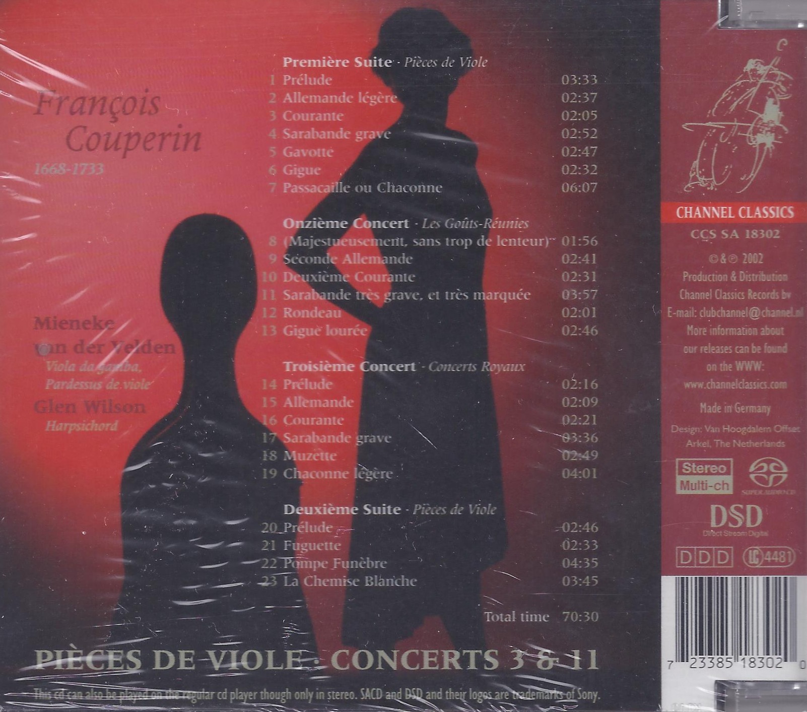 Couperin:Pieces De Viole & Concerts 3 & 33 - slide-1