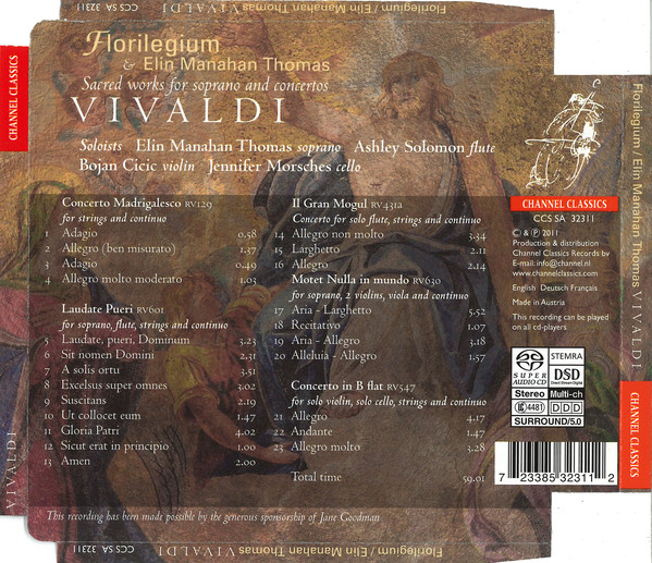Vivaldi: Sacred works for soprano & concertos - slide-1