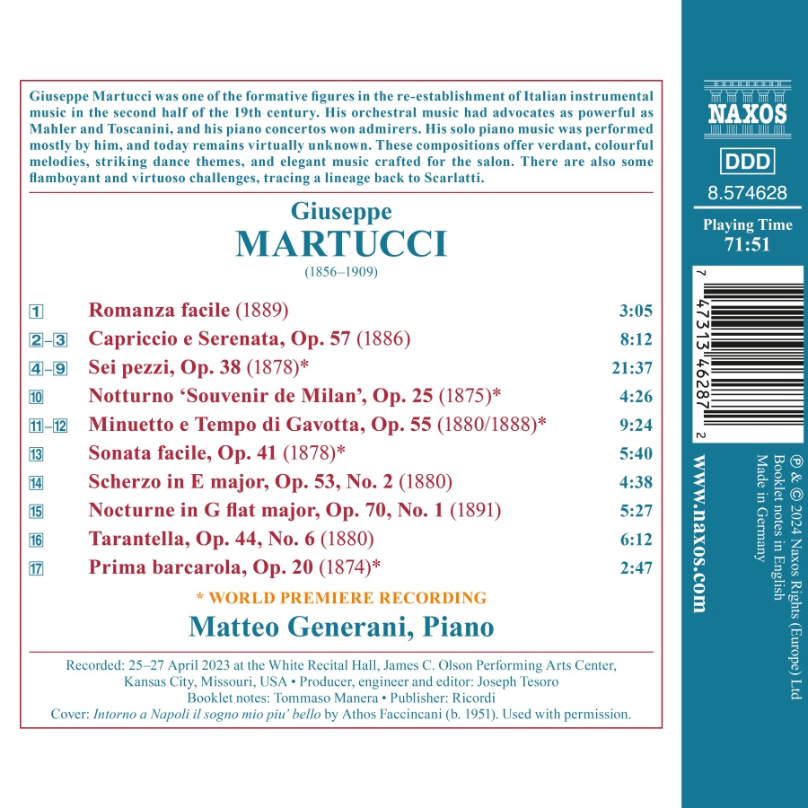 Martucci: Piano Works - slide-1