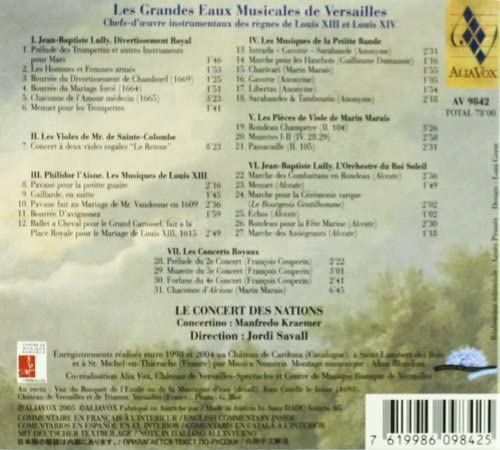 Les Grandes Eaux Musicales de Versailles: Marias, Couperin, Lully, Sainte-Colombe - slide-1