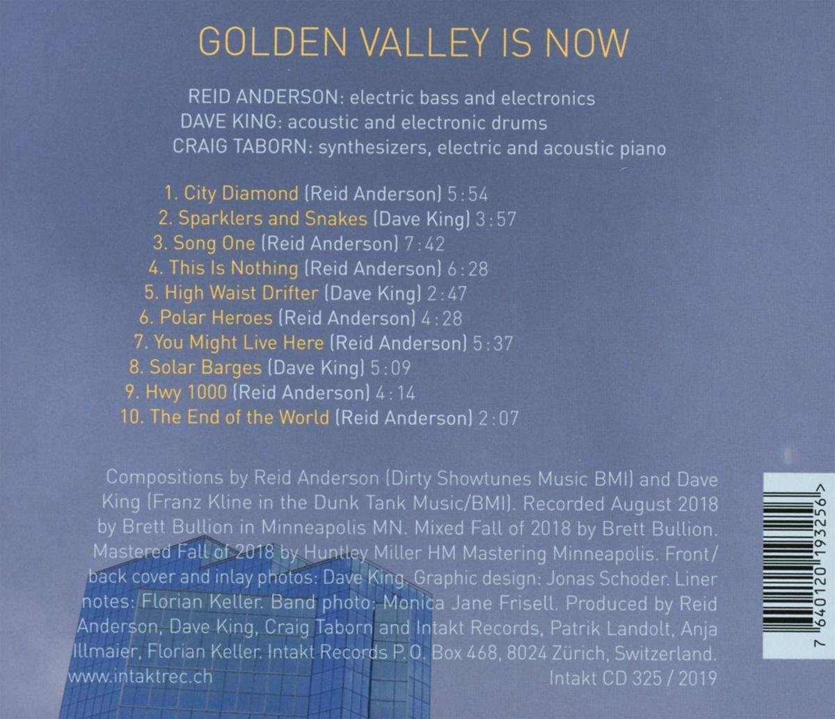 Anderson/King/Taborn: Golden Valley Is Now - slide-1