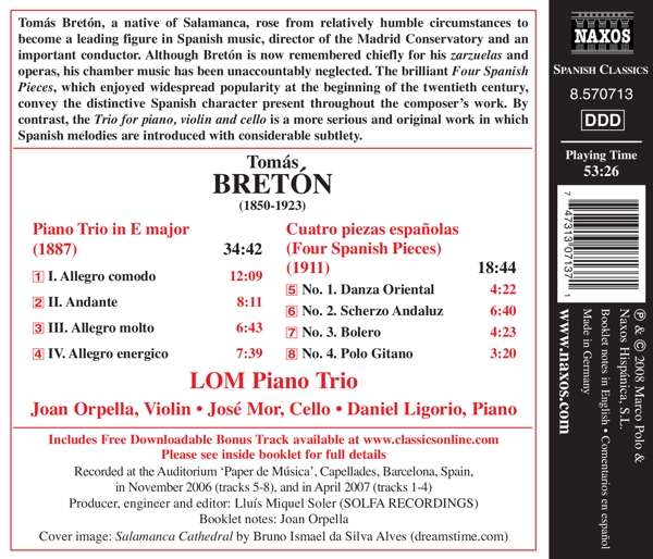 BRETON: Four spanish pieces - slide-1