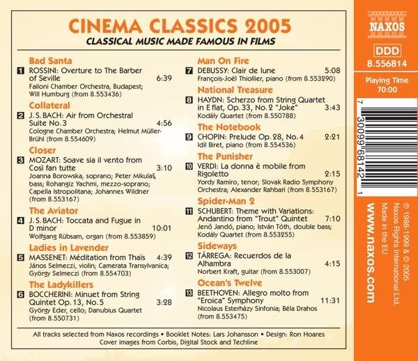 CINEMA CLASSICS 2005 - slide-1
