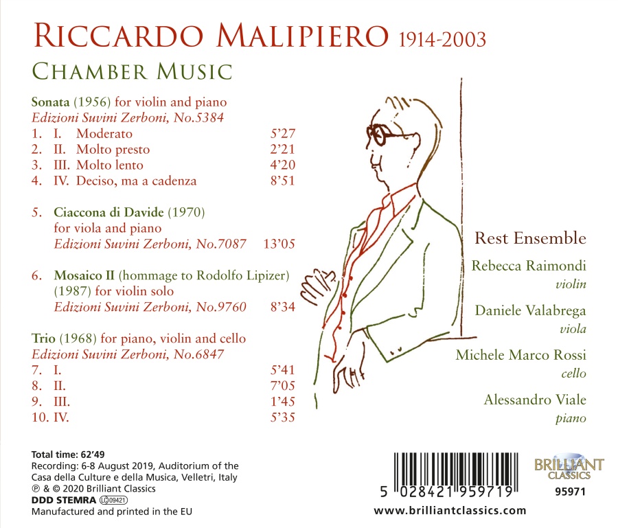 Malipiero: Chamber Music - slide-1