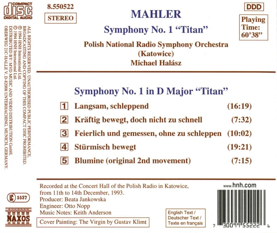 Mahler: Symphony No. 1 „Titan” - slide-1