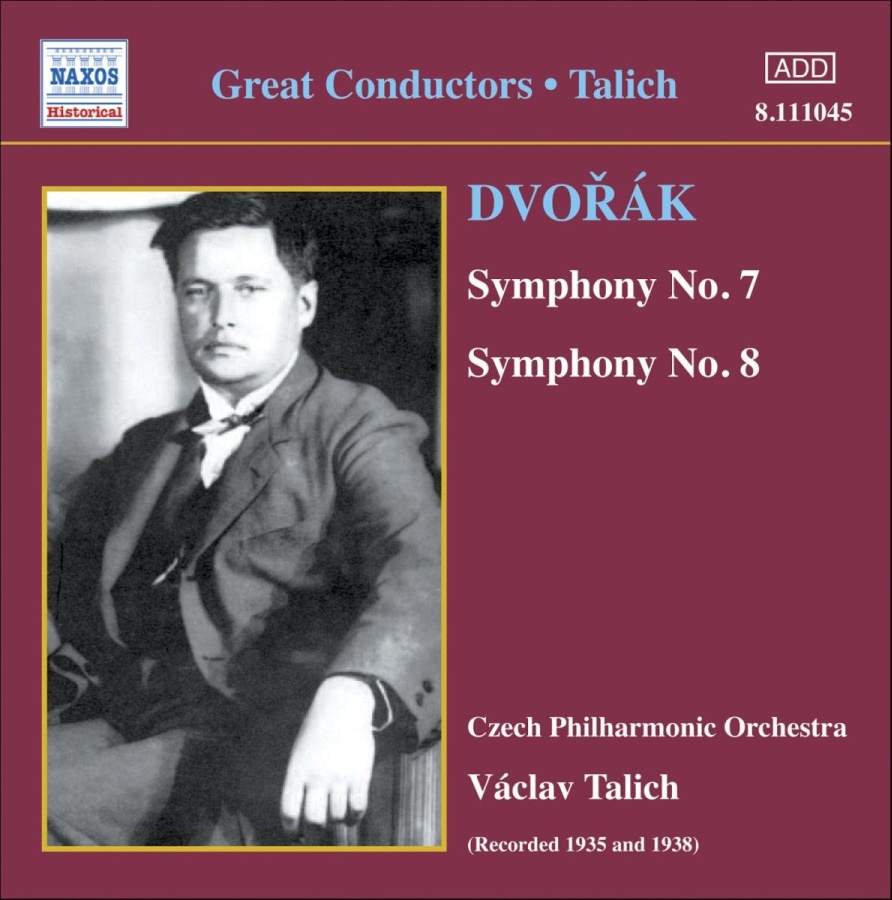 Dvorak: Symphonies 7 and 8 (1935, 1938)