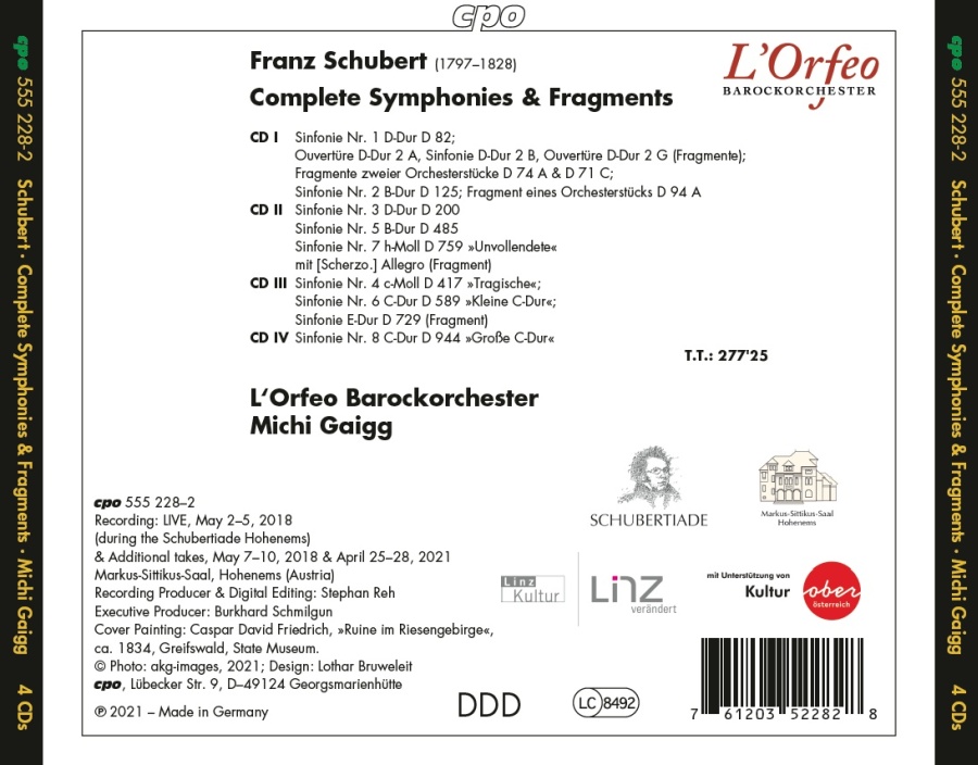 Schubert: Complete Symphonies & Fragments - slide-1
