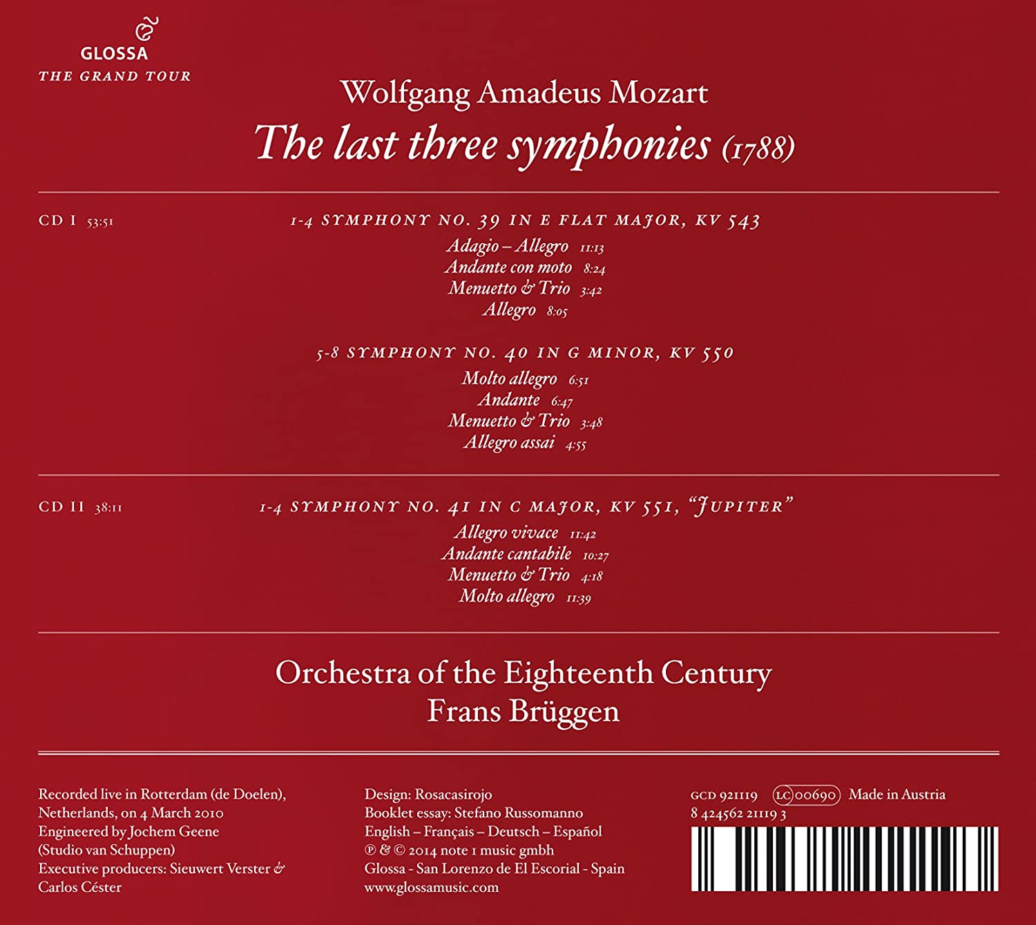 Mozart: Symphonien Nr.39-41 - slide-1