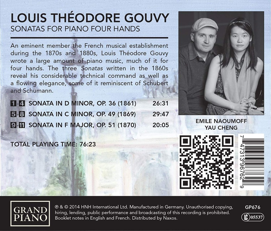 Gouvy: Sonatas for Piano Four Hands - slide-1