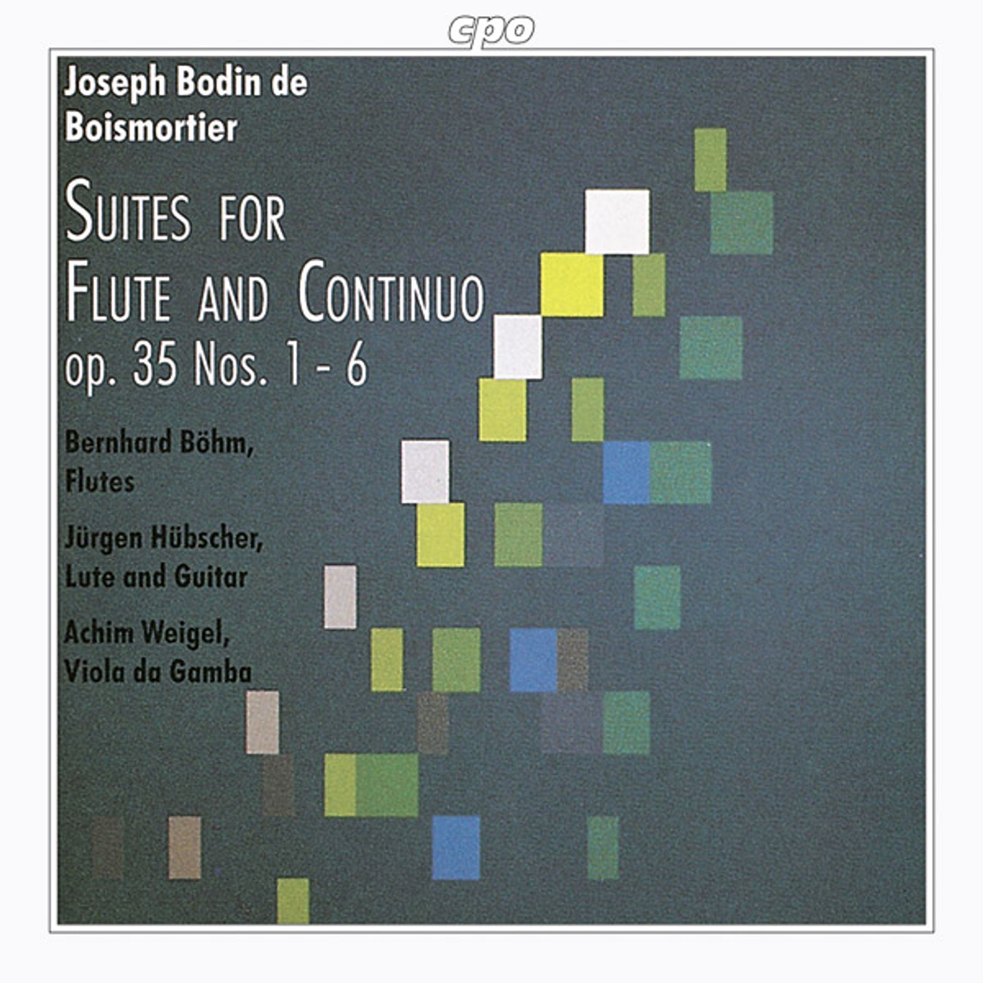 BOISMORTIER: Suites for Flute and Continuo