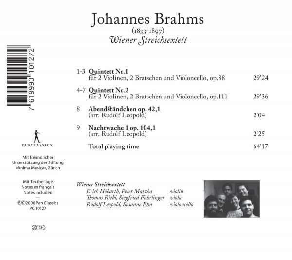 Brahms - Streichquintette Op. 88 & 111 - slide-1