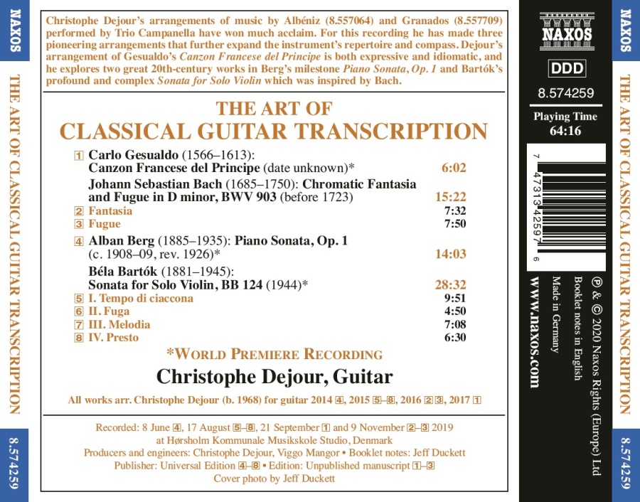 The Art of Classical Guitar Transcription - slide-1