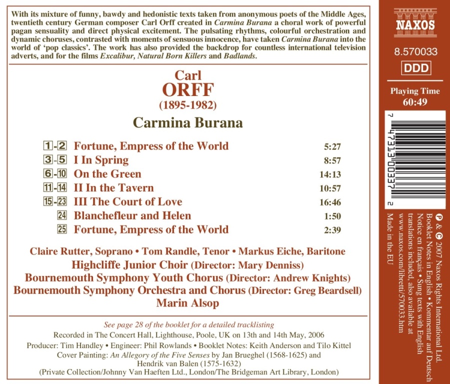 ORFF: Carmina Burana - slide-1