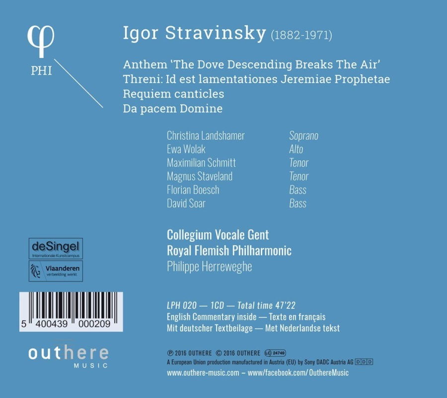 Stravinsky: Threni - Requiem Canticles - slide-1