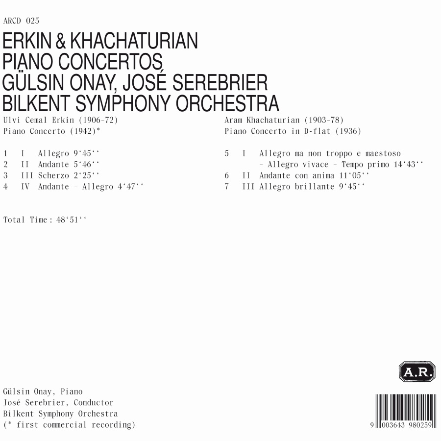 Erkin & Khachaturian: Piano Concertos - slide-1