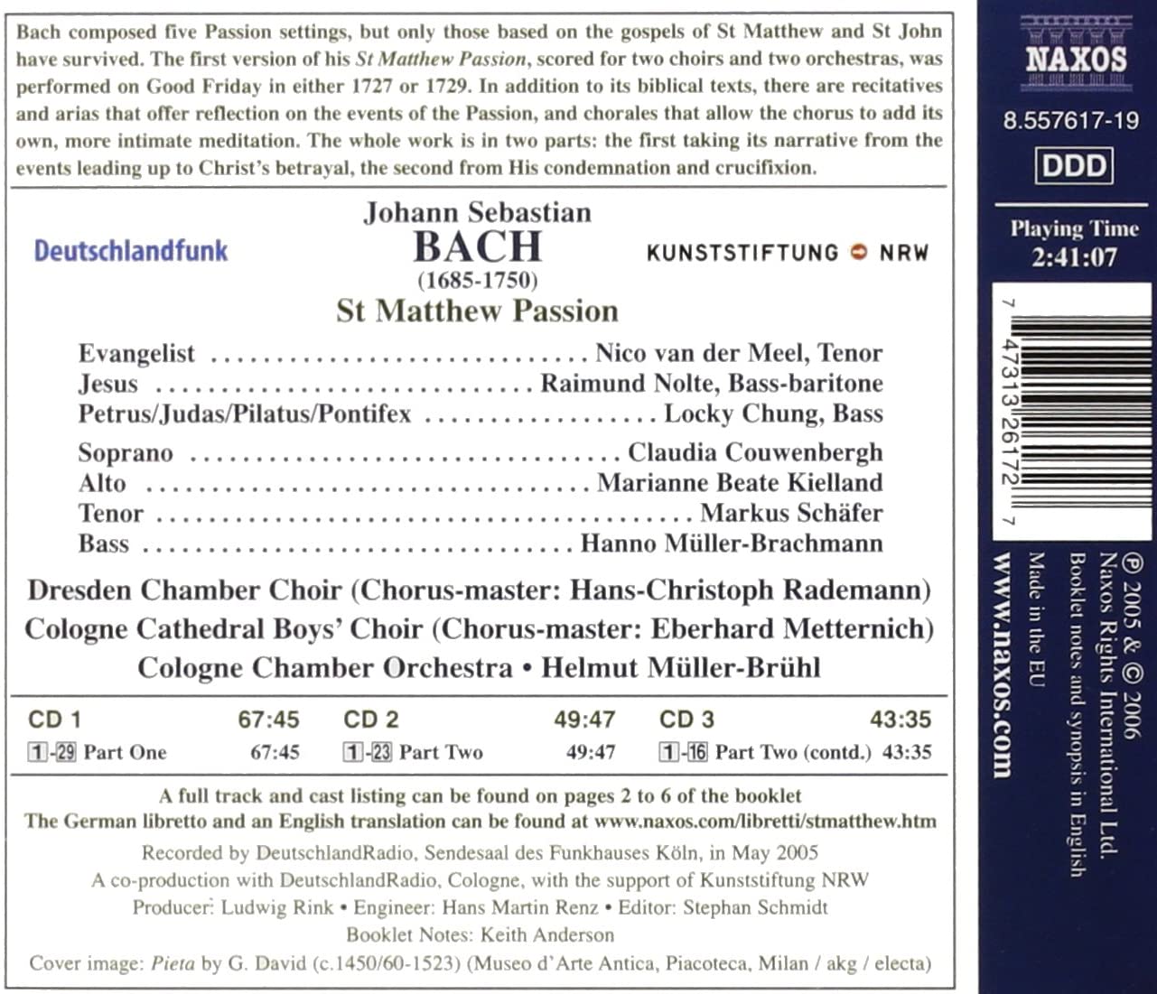 BACH: St. Matthew Passion BWV 244 - slide-1
