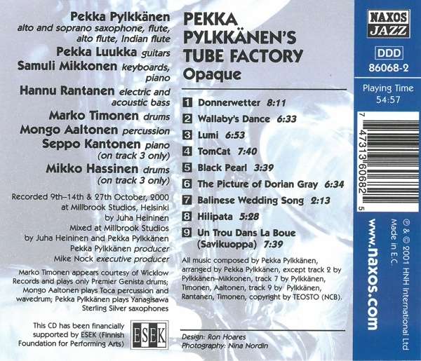 Pekka Pylkkänen's Tube Factory: Opaque - slide-1