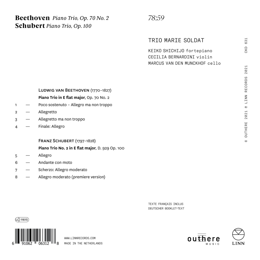 Beethoven; Schubert: Piano Trios - slide-1
