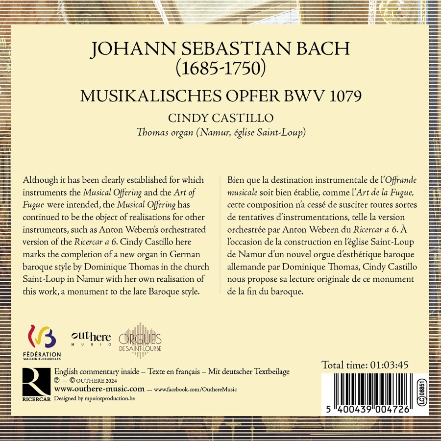 Bach: Musikalisches Opfer BWV1079 - slide-1